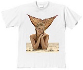 T-Shirt mit H2O-Aufdruck
